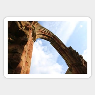 Melrose Abbey Sticker